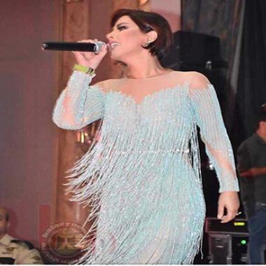 بالفيديو: شمس وفيفي عبده تشعلان ليل القاهرة