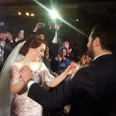 بالصور: زفاف أول لكندة علوش وعمرو يوسف