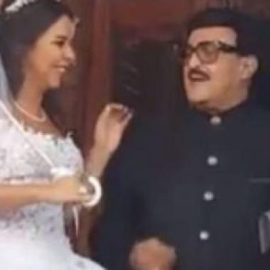 المشاهد الأولى من حفل زفاف إيمي غانم وحسن الرداد