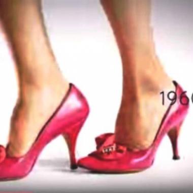 مئة عام من موضة الأحذية النسائية في شريط قصير