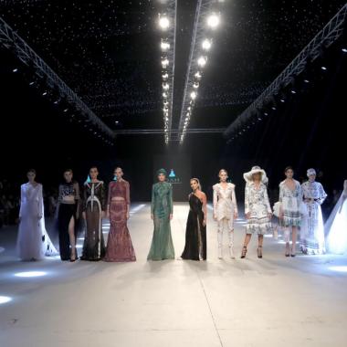 عرض أزياء المصممة دانا عبدالله المصري خلال حفل Designers & Brands 