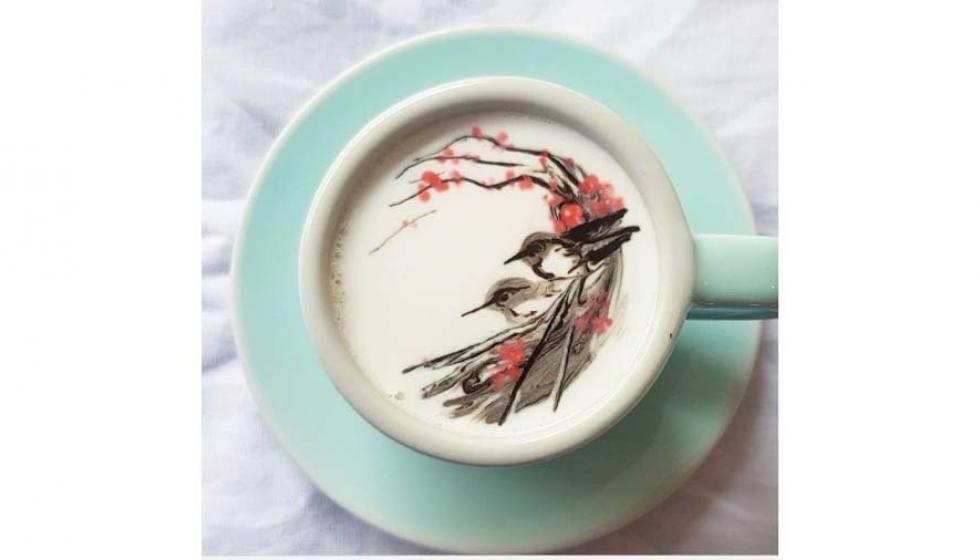 إنستغرام: عندما تتحول القهوة إلى لوحات فنية