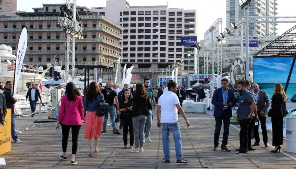 "معرض بيروت للقوارب واليخوت ٢٠١٨" في زيتونة باي