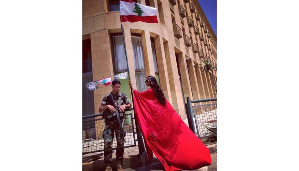 تحية من نعومي كامبل ونيكولا جبران للجيش اللبناني في عيده