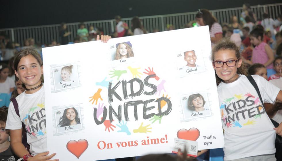 Kids United في أعياد بيروت