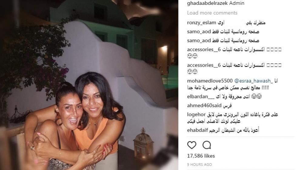 هكذا عادت غادة عبد الرازق عن اعتزالها إنستغرام!