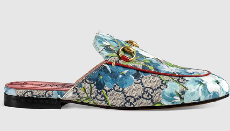 موضة الأحذية المفتوحة من غوتشي لشتاء 2017