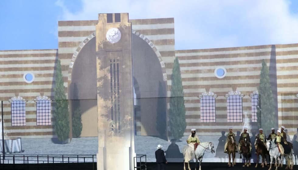 افتتاح مهرجانات بيروت الثقافية بمشهدية مُبهِرَة عن تاريخ العاصمة