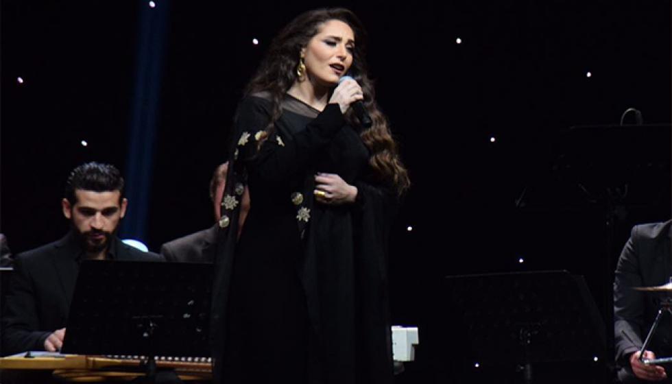 عبير نعمة تتألق في إفتتاح مهرجانات الموسيقى الكلاسيكية 