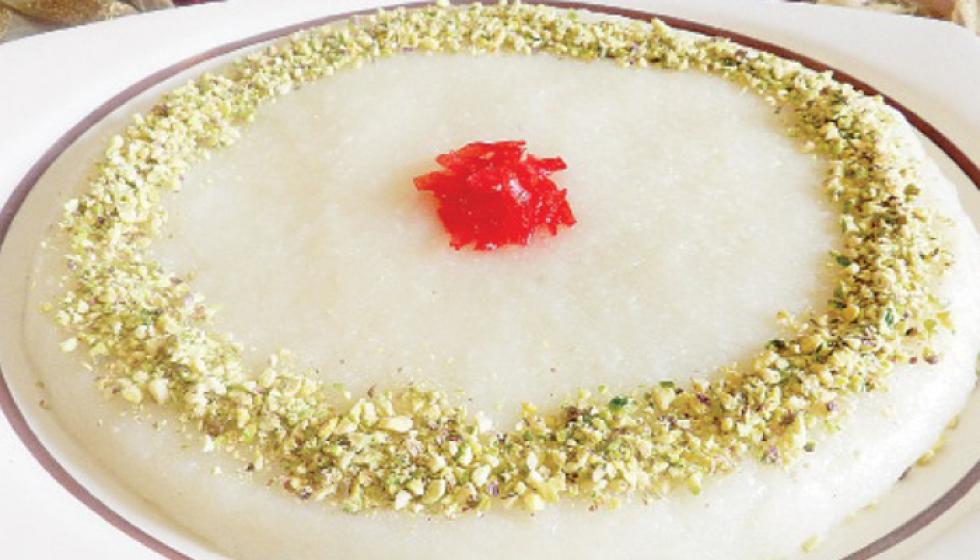 حلاوة الرز اللبنانية (البيتية)