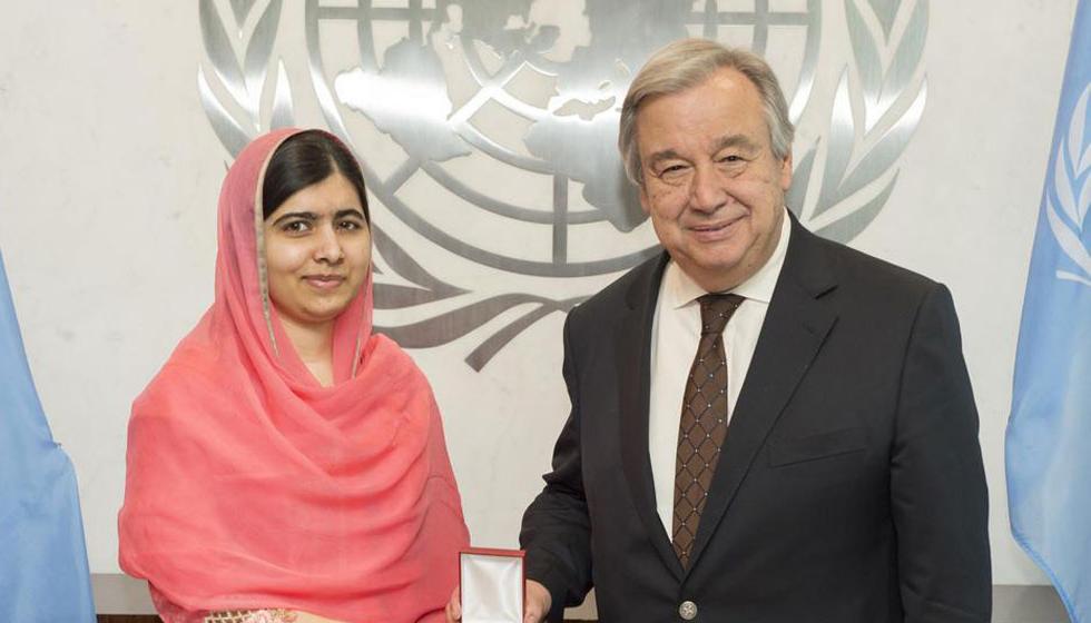ملالا يوسفزاي أصغر سفيرة للسلام في العالم